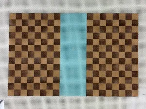 * Kimberly Ann Needlepoint 315 SF 06C Louise Square, Blue