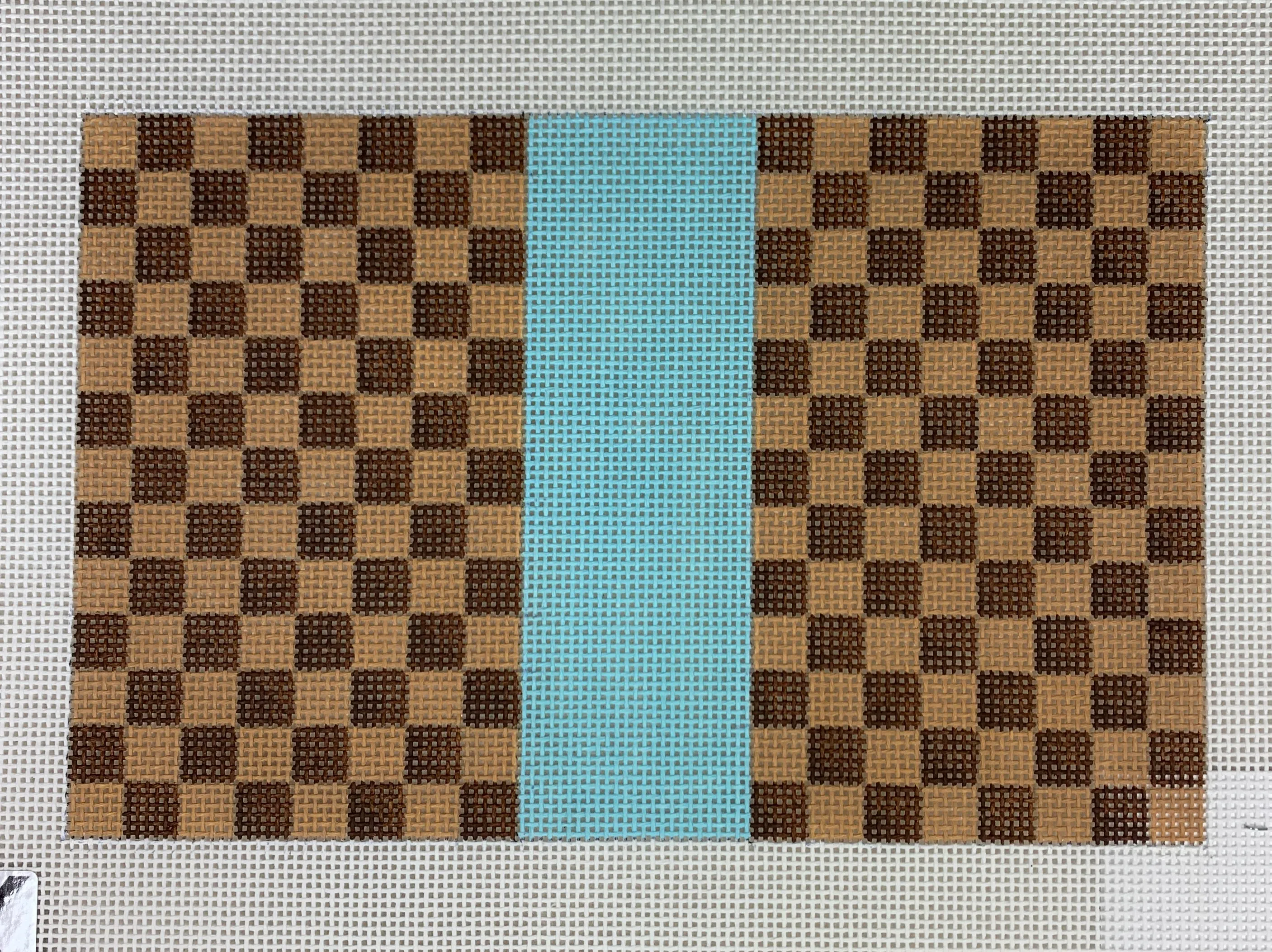 * Kimberly Ann Needlepoint 315 SF 06C Louise Square, Blue