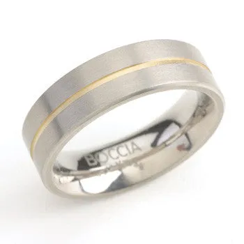 0101-03 Boccia Titanium Ring