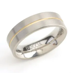 0101-03 Boccia Titanium Ring