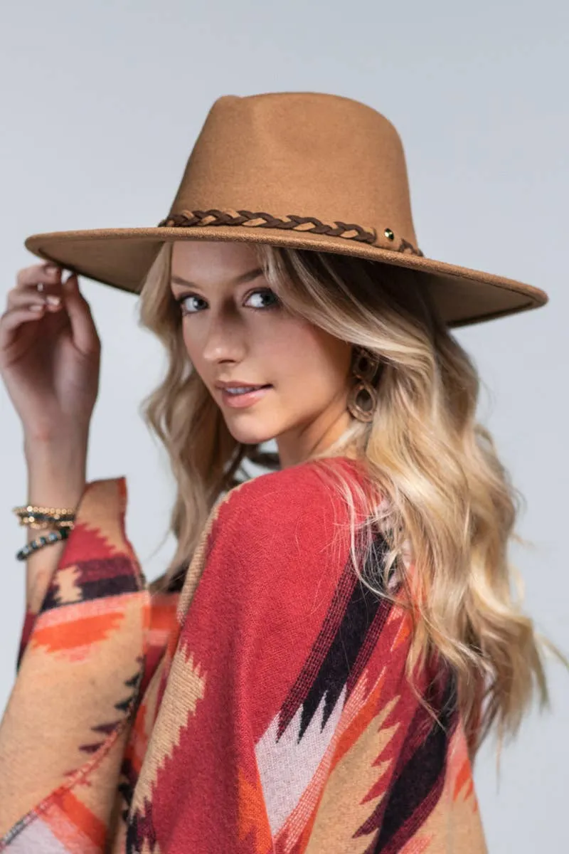 100% Wool Panama Hat & Braid