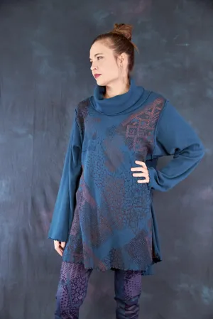 1584 Northern Lights Thermal Tunic Teal-P