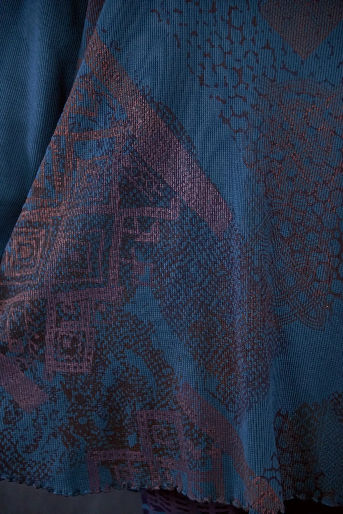 1584 Northern Lights Thermal Tunic Teal-P