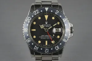1967 Rolex GMT 1675 Mark I Dial