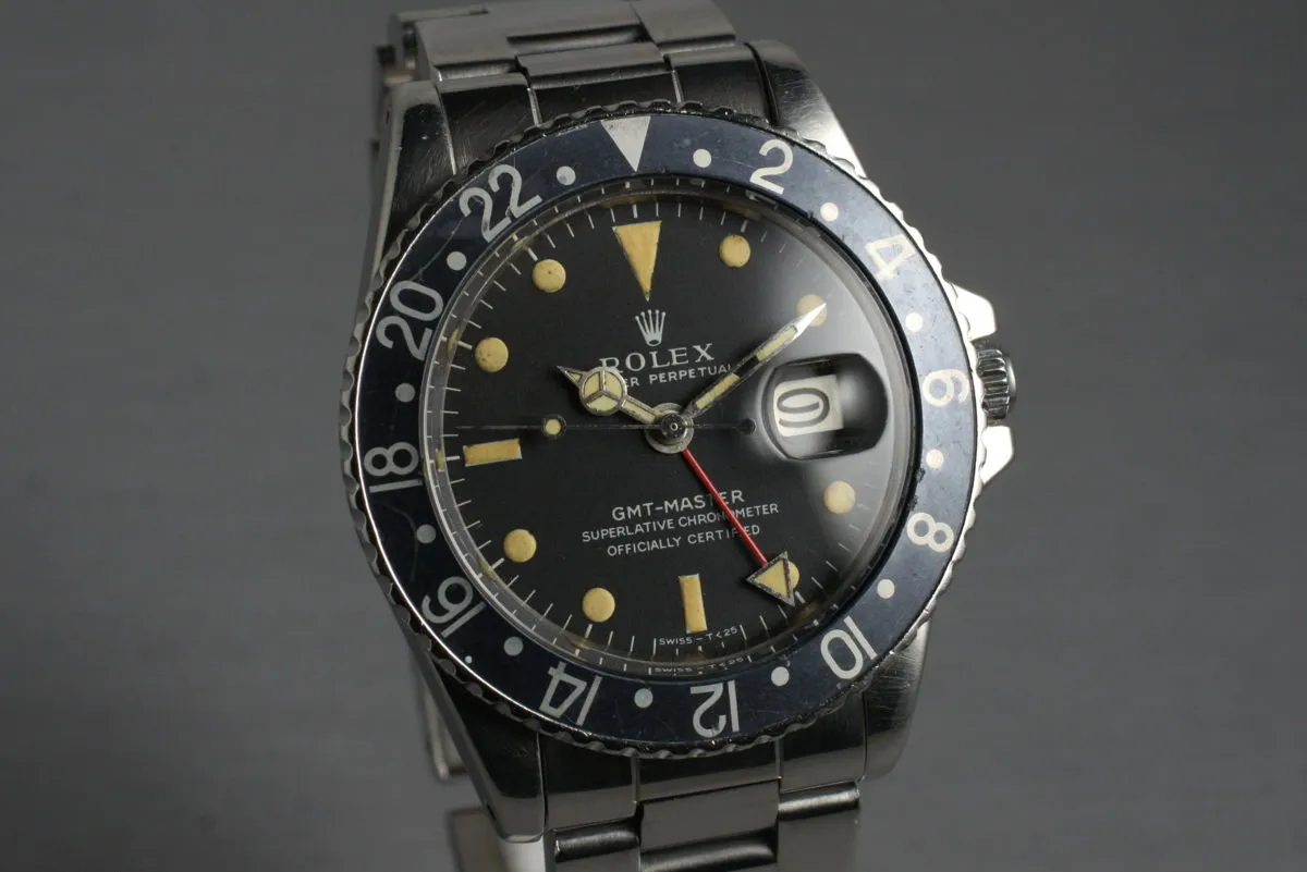 1967 Rolex GMT 1675 Mark I Dial