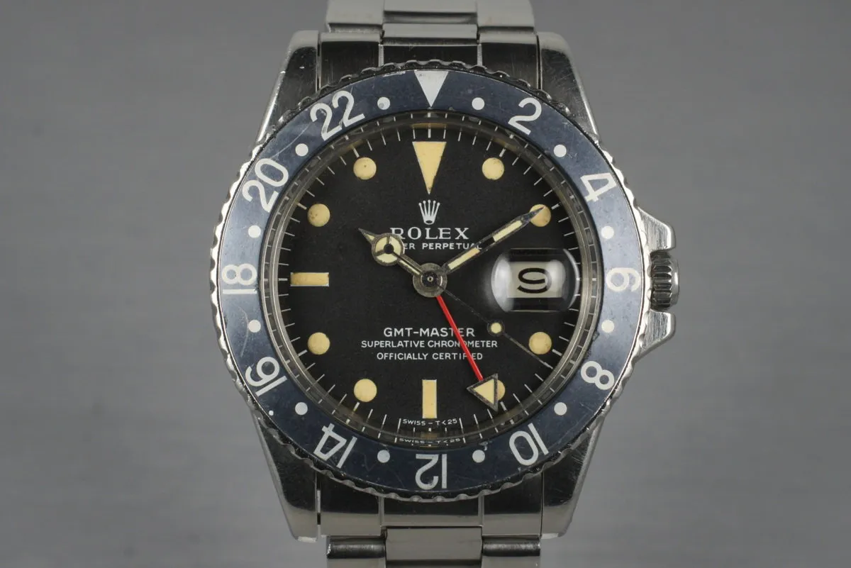 1967 Rolex GMT 1675 Mark I Dial