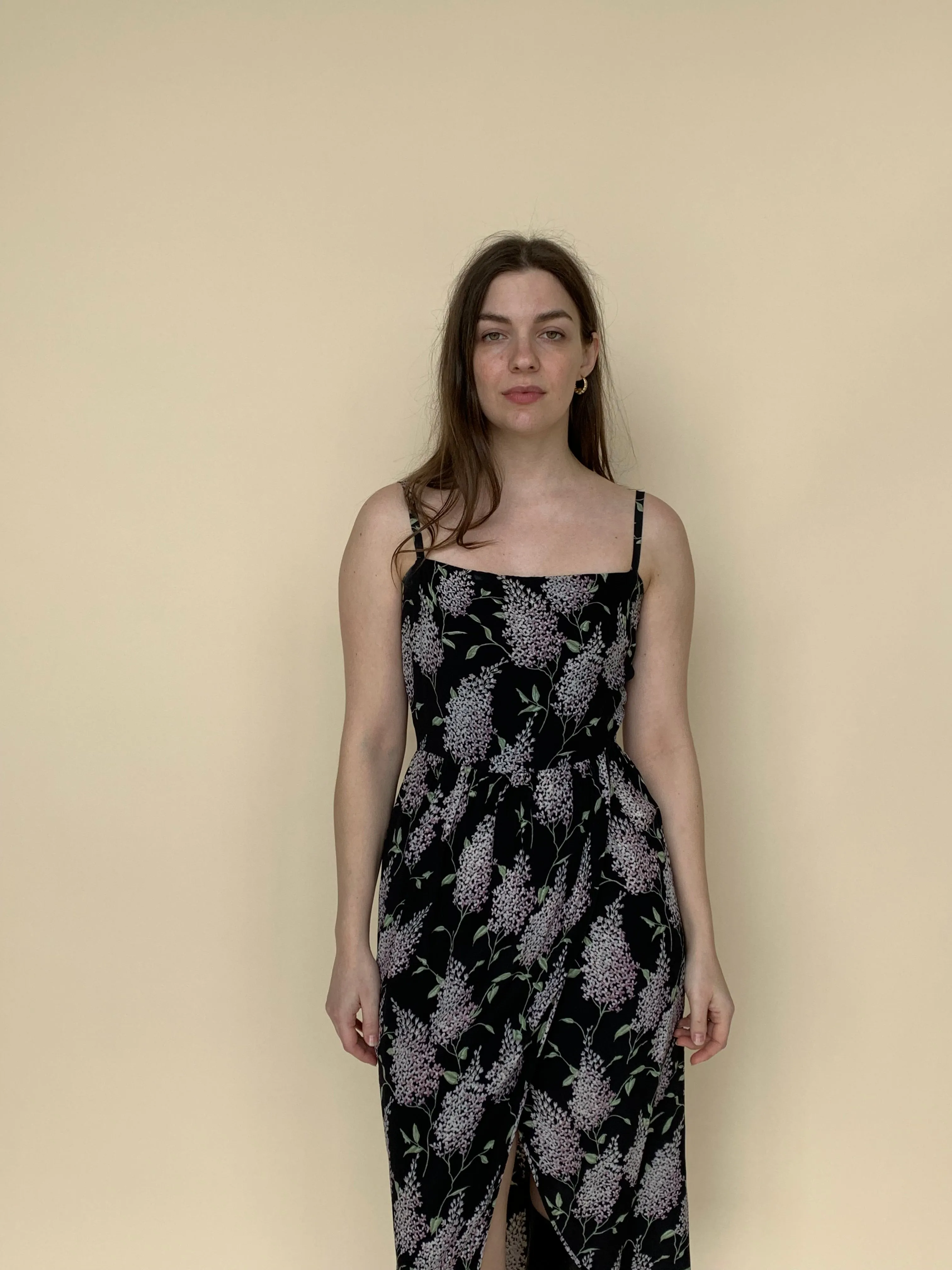 1970s Valentino silk dress