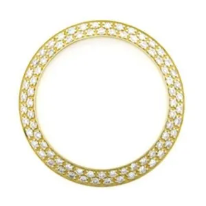 2 Ct Mined Diamond Bezel To Fit Rolex Datejust Or Date All Watch Models