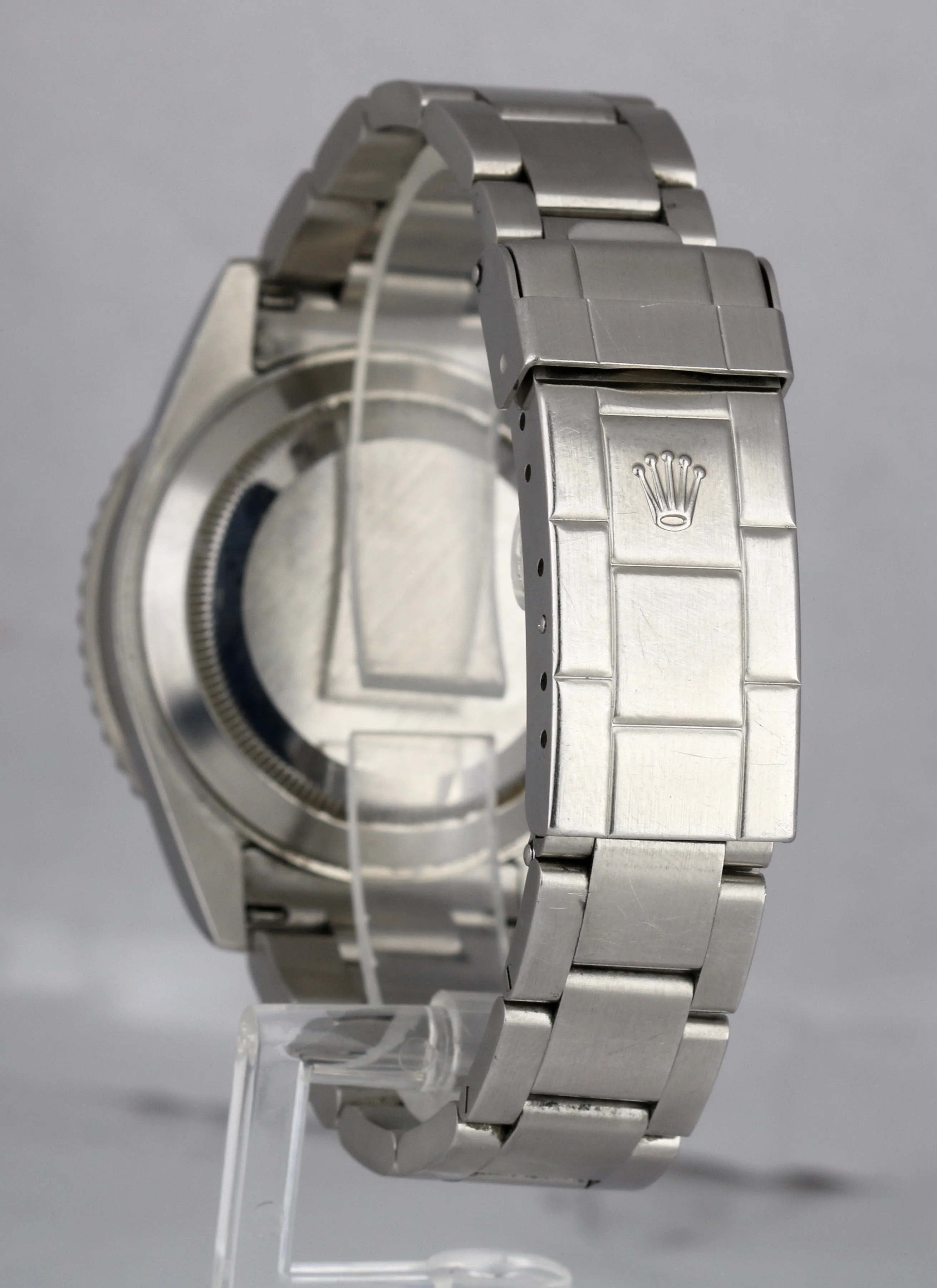 2007 UNPOLISHED Rolex Submariner Date 16610 Z NO HOLES SEL 40mm Black Watch