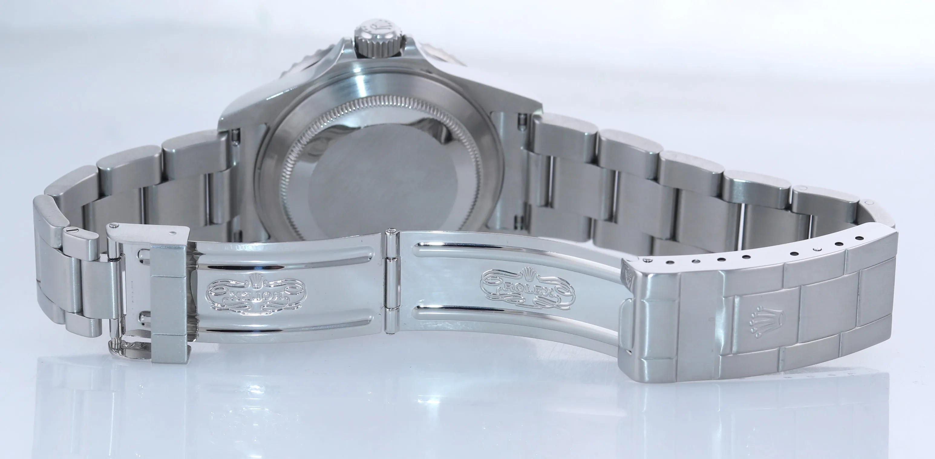 2008 Rolex Submariner Date 16610 Steel Black Dial Engraved Rehaut Watch Box