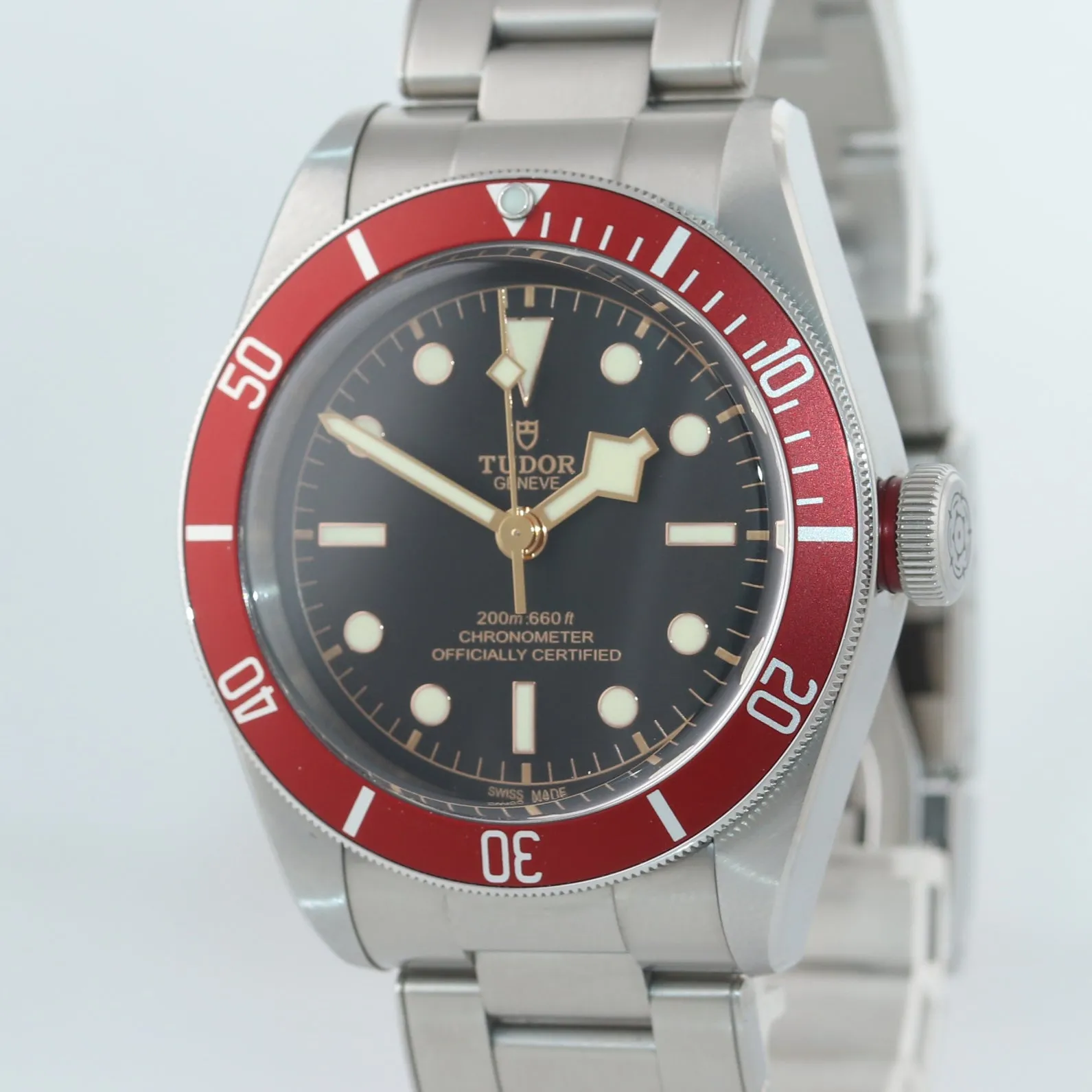 2019 COMPLETE Tudor Heritage Black Bay 79230R Stainless Steel Black Dive Watch