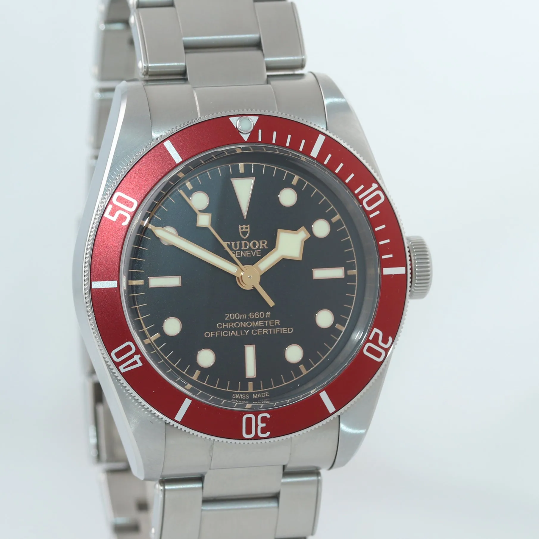2019 COMPLETE Tudor Heritage Black Bay 79230R Stainless Steel Black Dive Watch