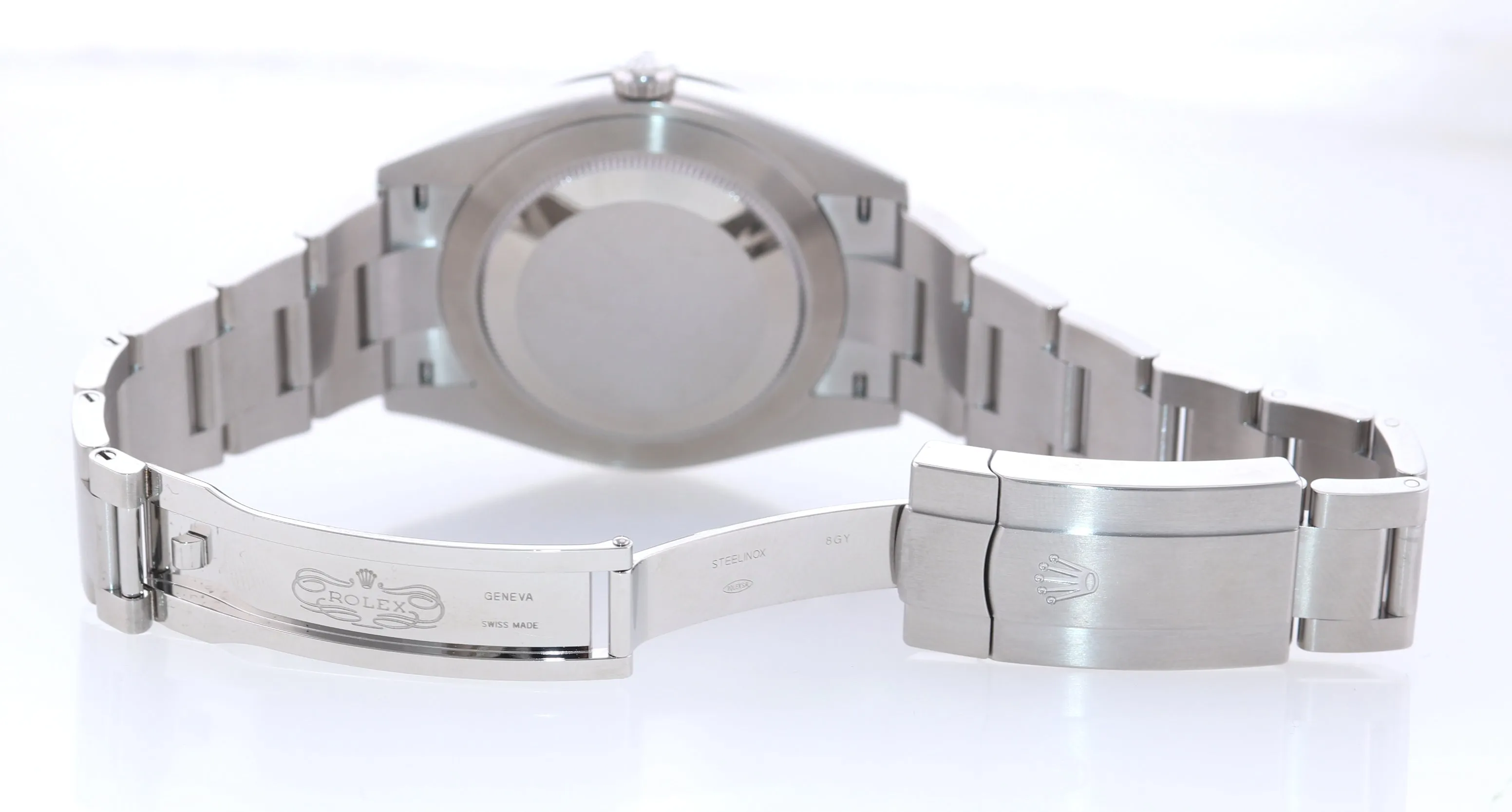 2021 BRAND NEW PAPERS Rolex Oyster Perpetual 41mm Green Watch 124300