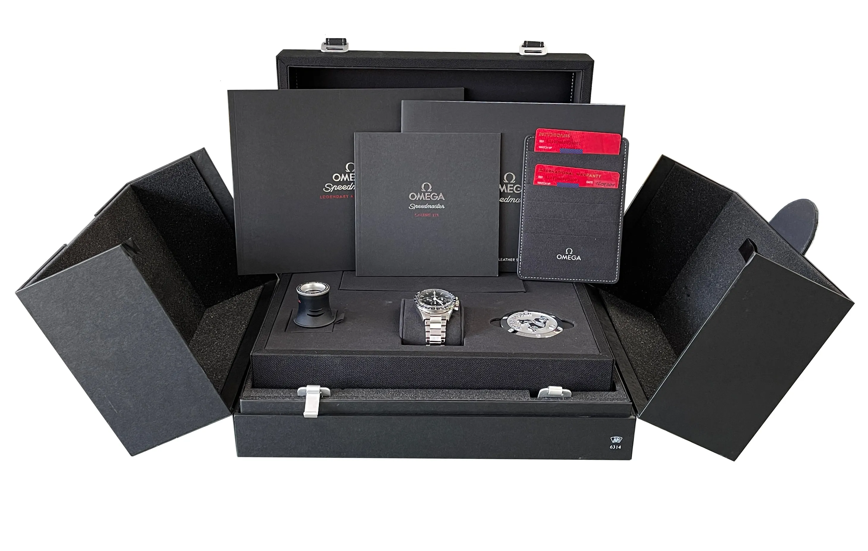 2021 NEW Omega Speedmaster 311.30.40.30.01.001 321 ED WHITE 39.7mm Steel Watch