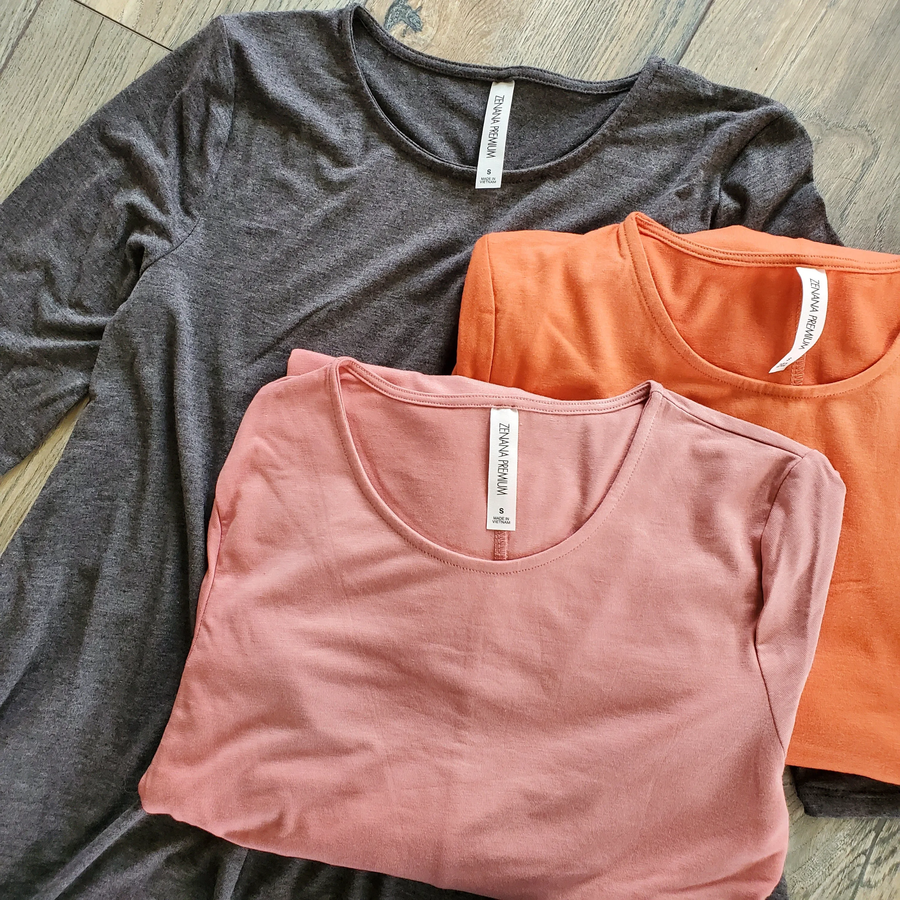 3/4 Sleeve Tunic Dress