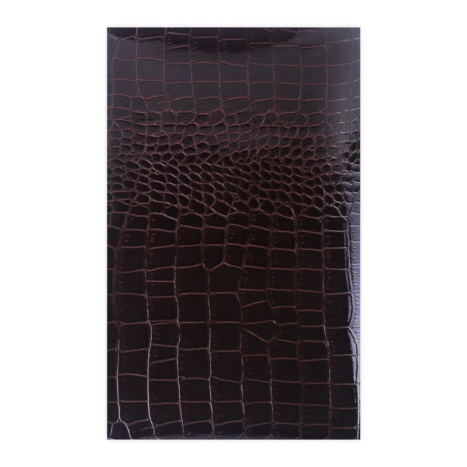8*12" Crocodile pattern Faux leather sheets Synthetic Leather DIY Hair Bow Making Supplies 1pcs 102646