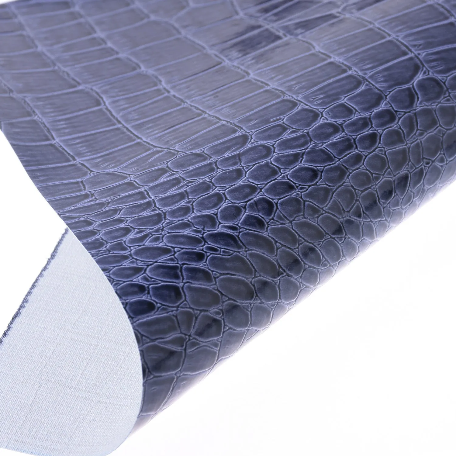 8*12" Crocodile pattern Faux leather sheets Synthetic Leather DIY Hair Bow Making Supplies 1pcs 102646