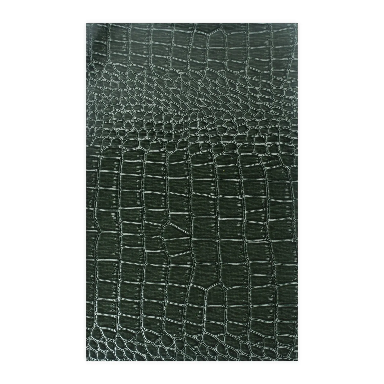 8*12" Crocodile pattern Faux leather sheets Synthetic Leather DIY Hair Bow Making Supplies 1pcs 102646
