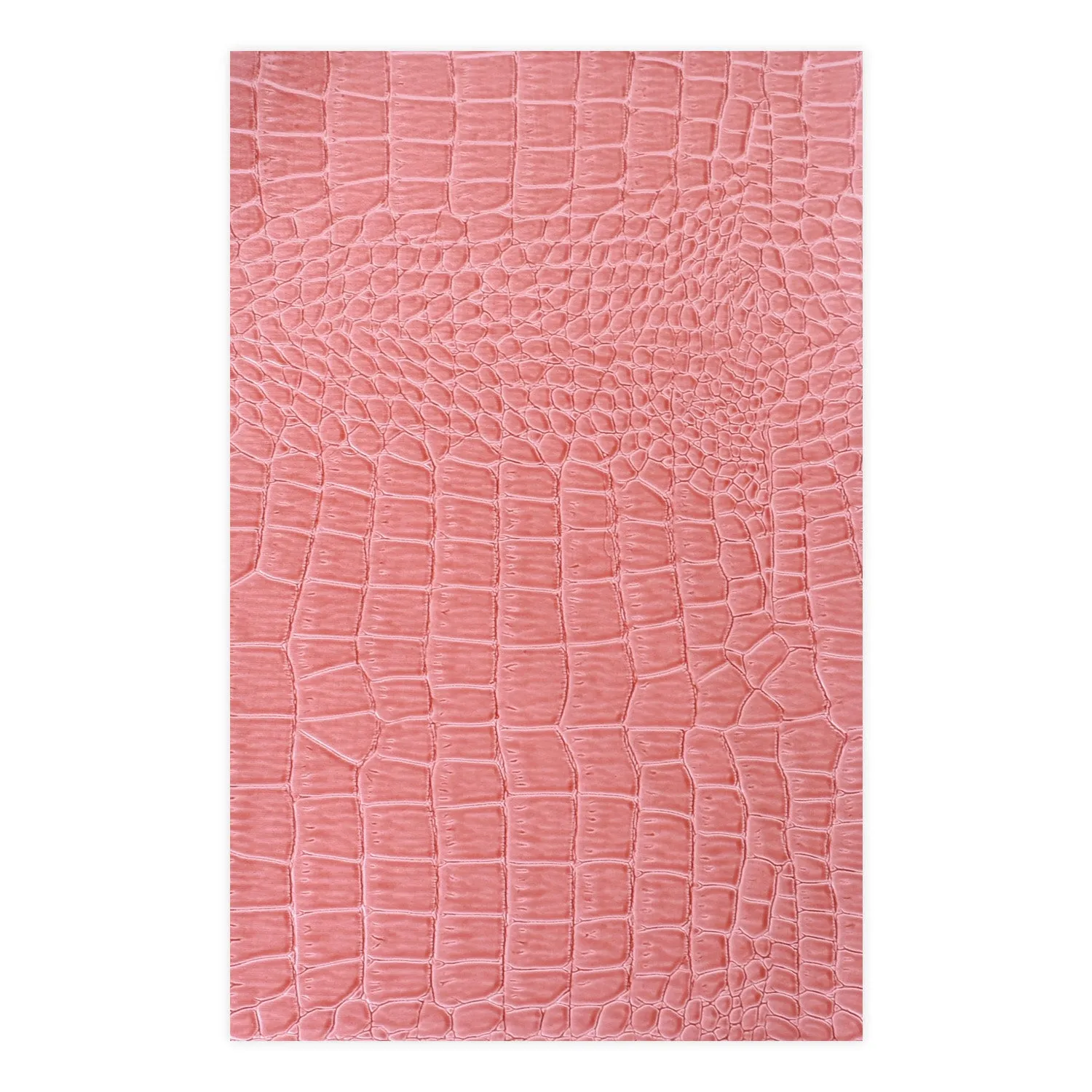 8*12" Crocodile pattern Faux leather sheets Synthetic Leather DIY Hair Bow Making Supplies 1pcs 102646
