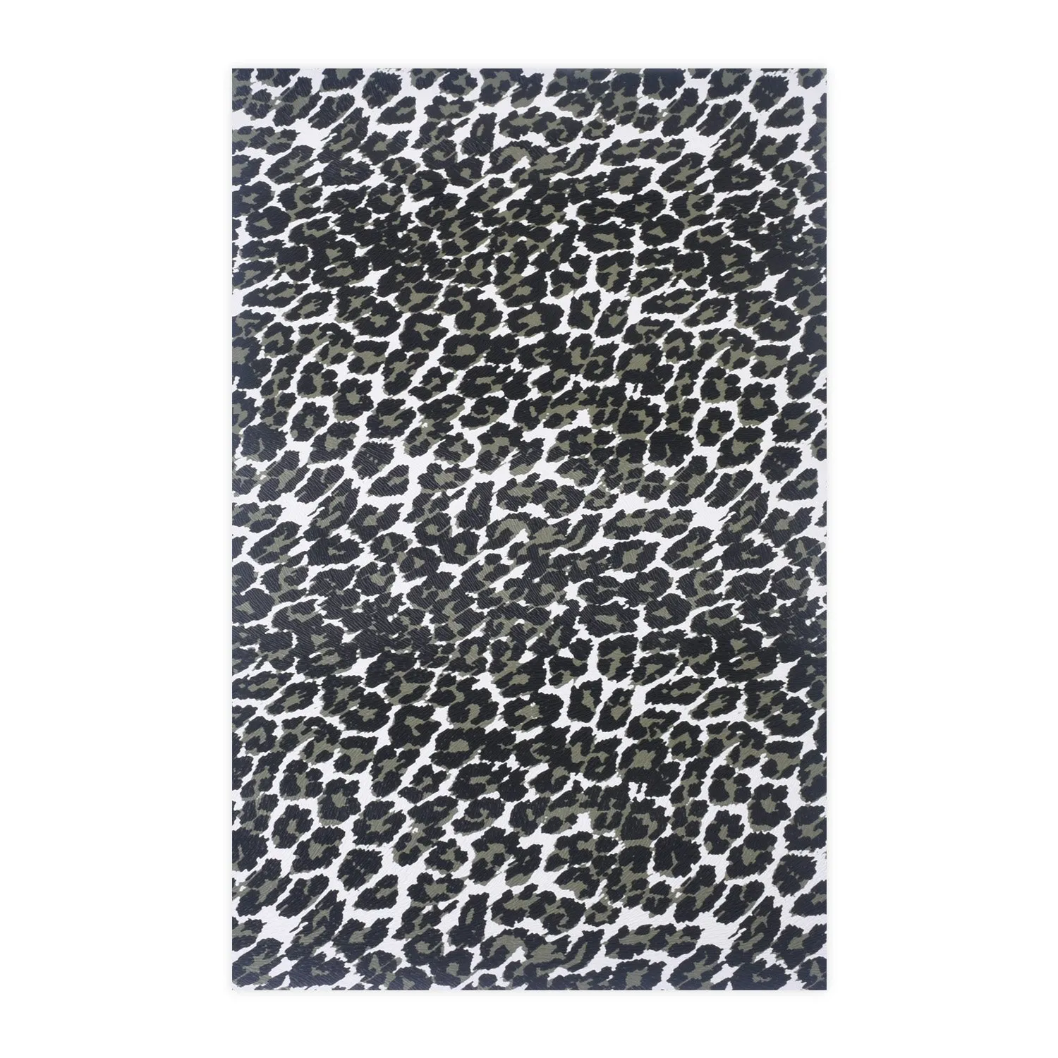 8*12" Leopard Pattern Faux leather sheets Synthetic PU Leather Fabric Sheets Craft supplies 1pcs 102653
