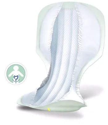 Abena 300200 Abri-San 27.5" Special Pad for Fecal and Urinary Inco, CS/112