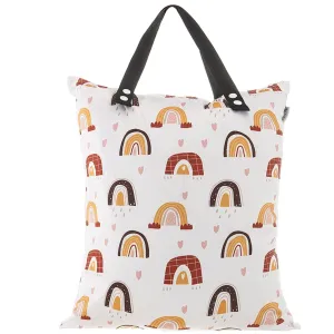Adjustable Strap Wet Bag - Rust Rainbow