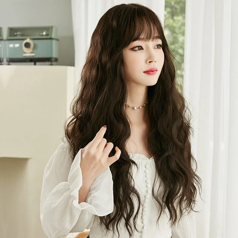 AIR BANGS WOOL CURLY WIG UB3343
