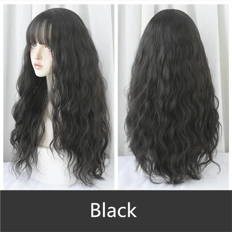 AIR BANGS WOOL CURLY WIG UB3343