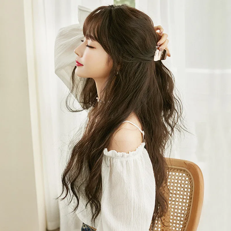 AIR BANGS WOOL CURLY WIG UB3343