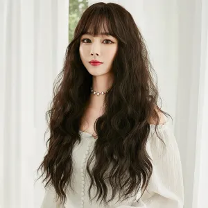AIR BANGS WOOL CURLY WIG UB3343