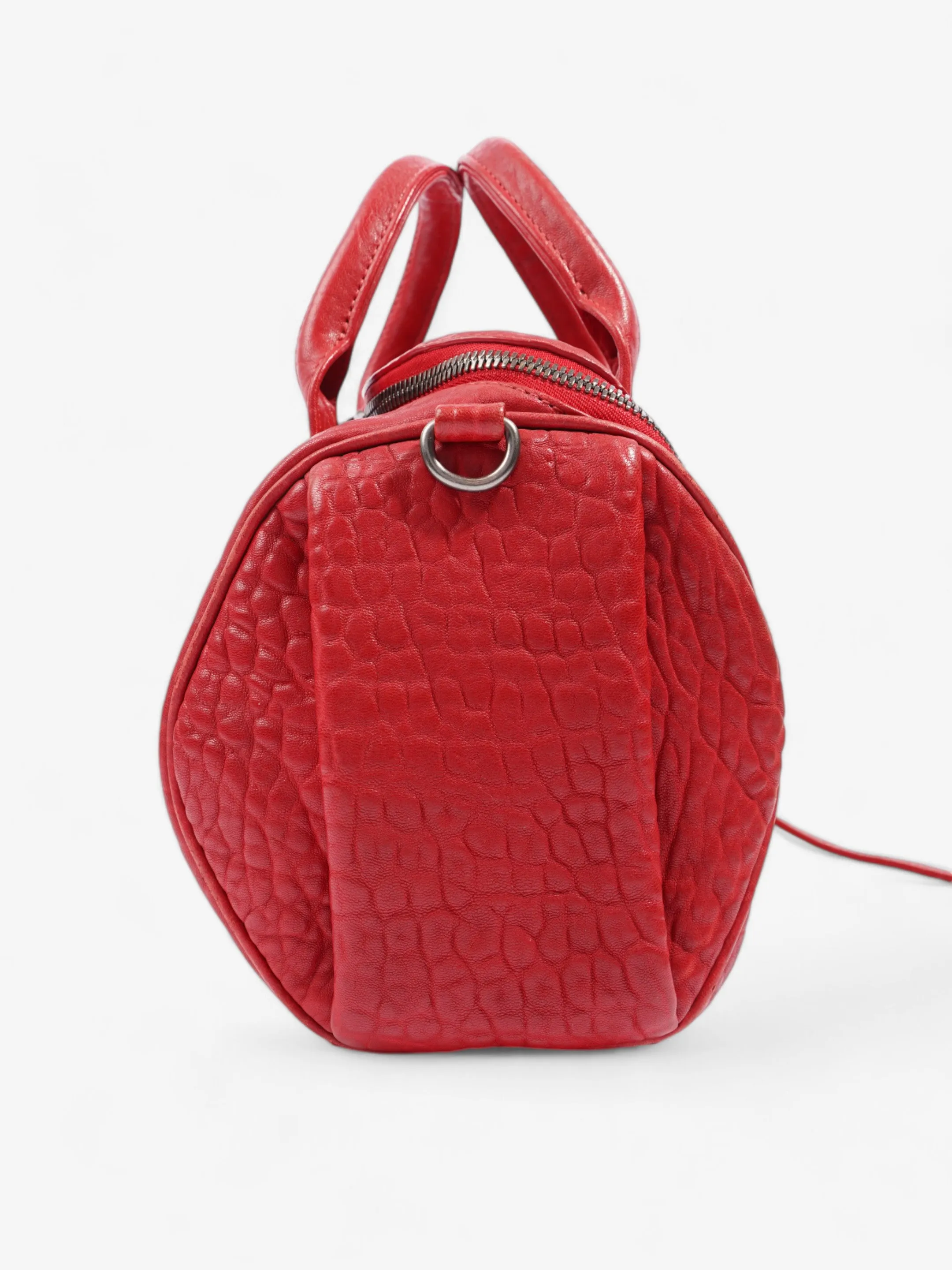 Alexander Wang Rockie Duffel Red Leather