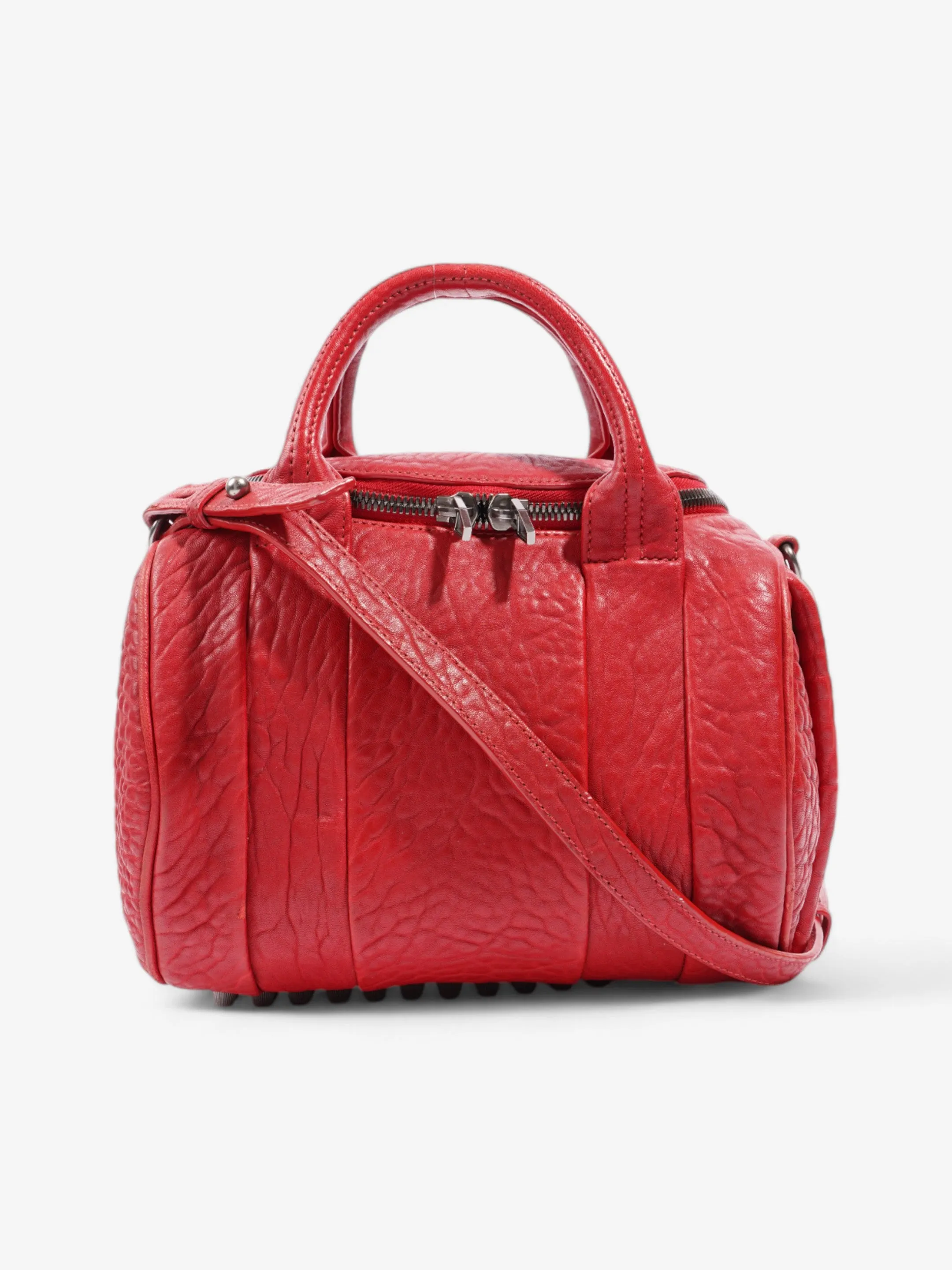 Alexander Wang Rockie Duffel Red Leather