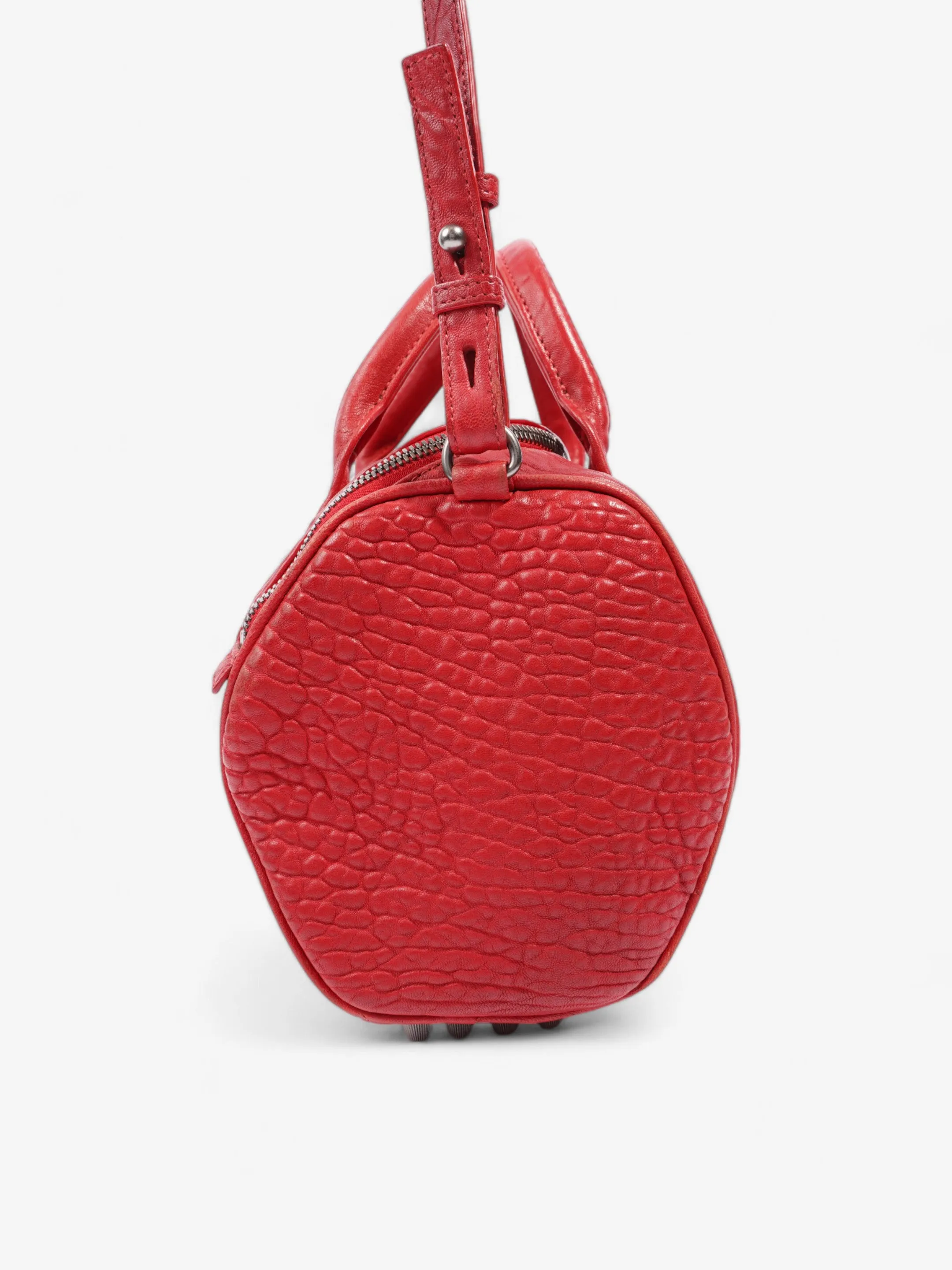 Alexander Wang Rockie Duffel Red Leather