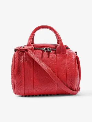 Alexander Wang Rockie Duffel Red Leather