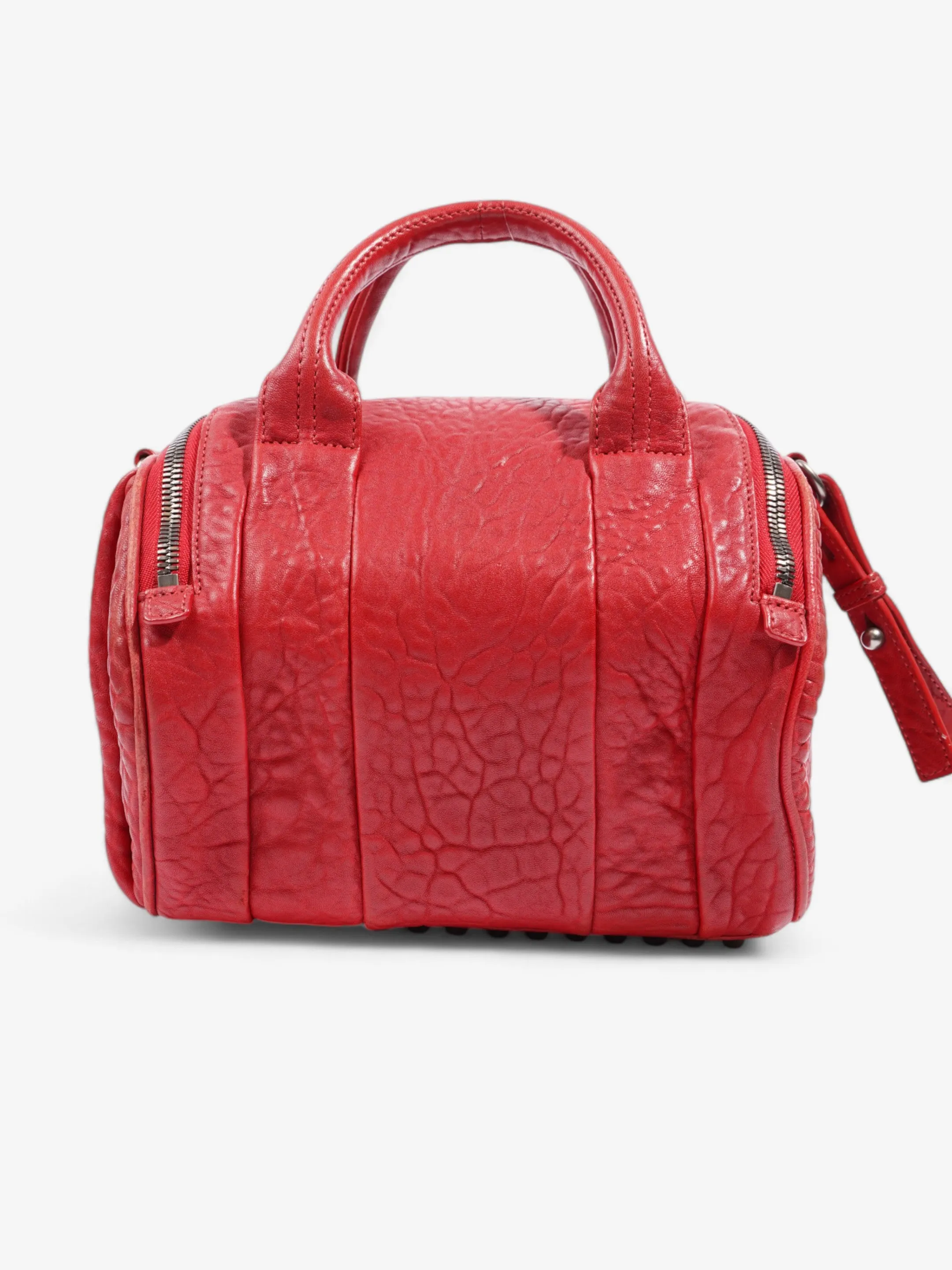 Alexander Wang Rockie Duffel Red Leather
