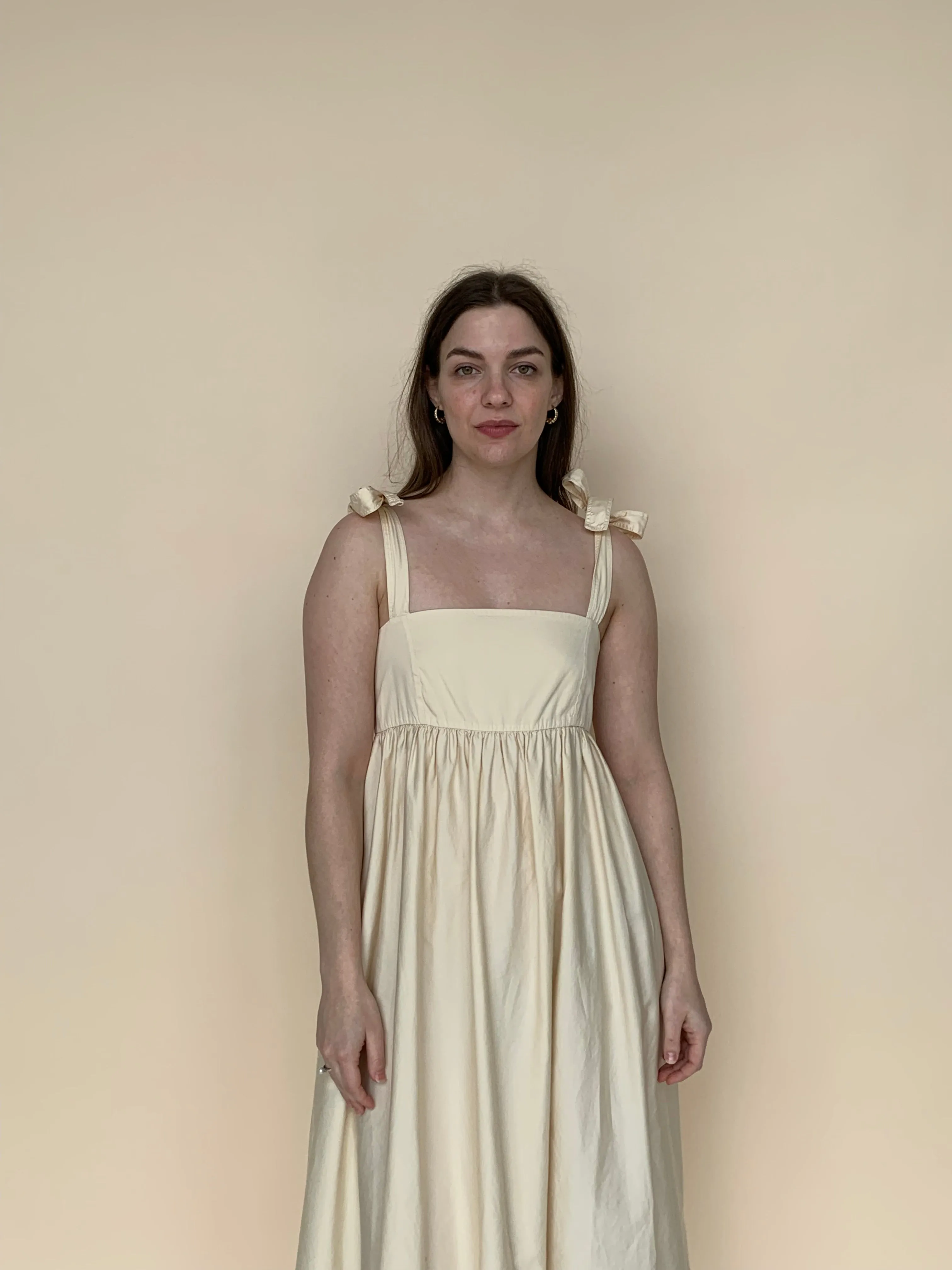 Ali Golden smock dress
