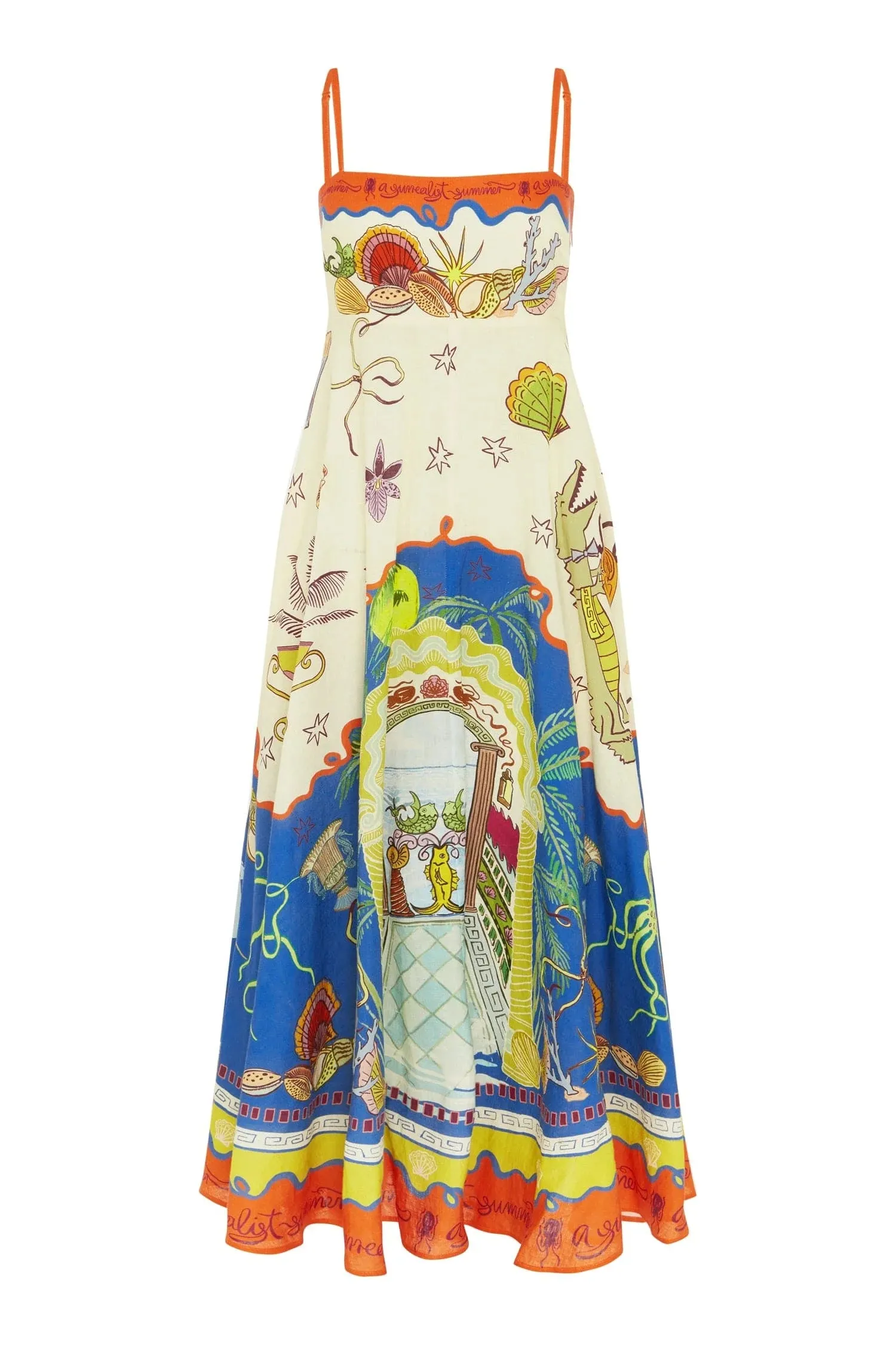 ALÉMAIS SURREALIST SUMMER SUNDRESS
