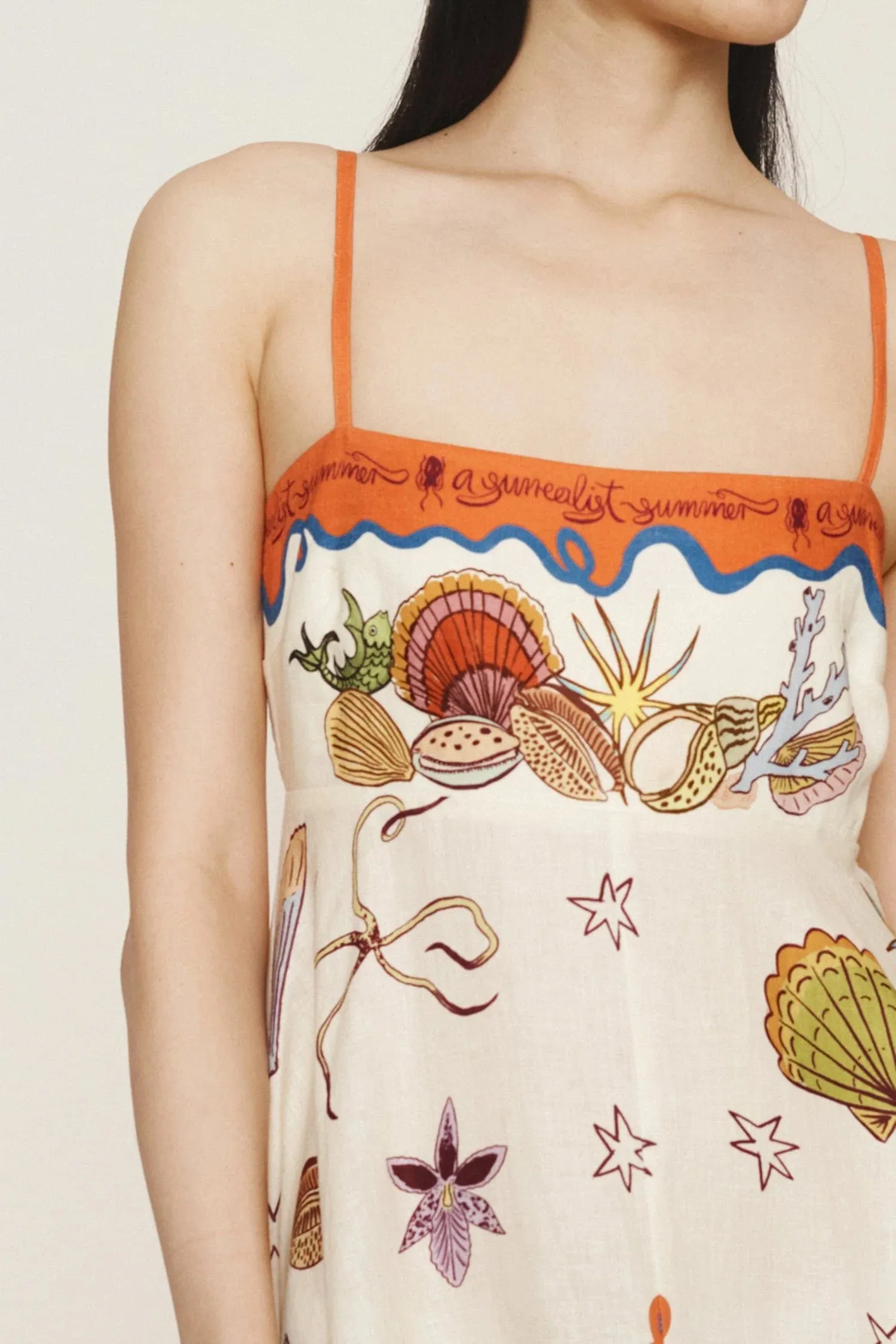 ALÉMAIS SURREALIST SUMMER SUNDRESS