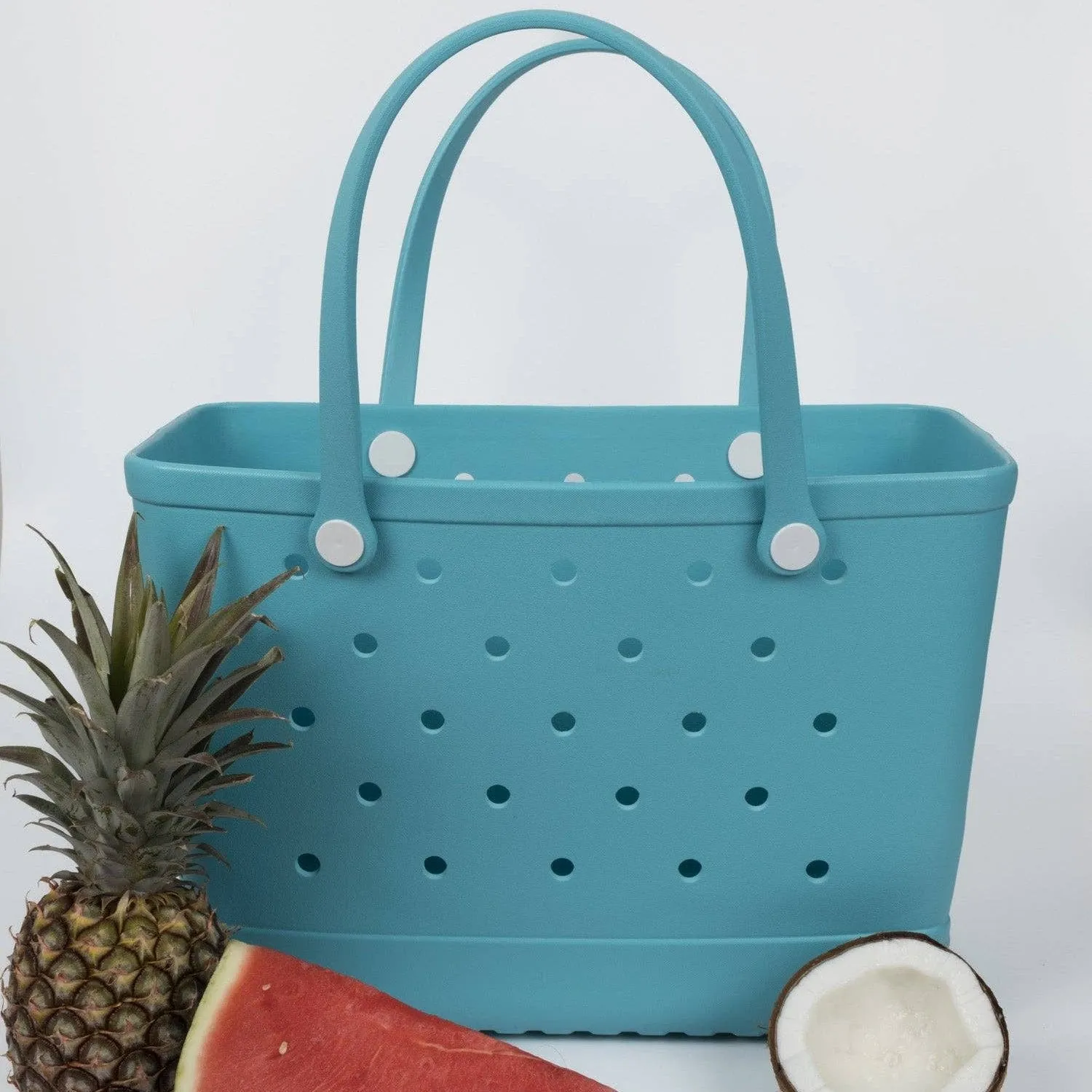 Aloha Vegan Tote Bag | Large | Blue