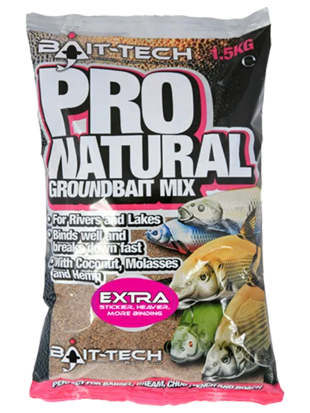 BAIT TECH New Pro Natural River Extra (1.5kg)