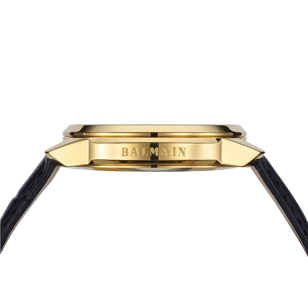 Balmain Madrigal 42mm Chronograph Yellow Gold-Black Men's Watch B74803264