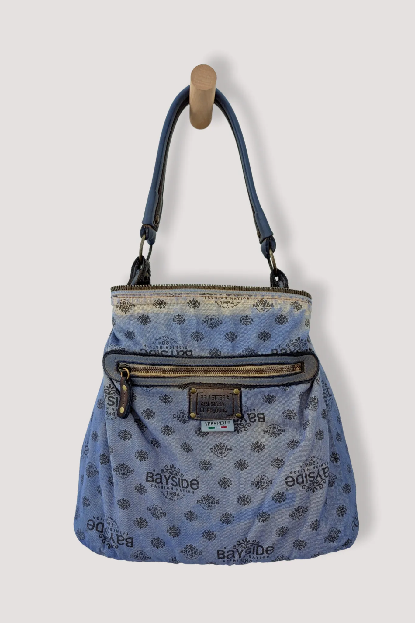Bayside84 Multipocket Shoulder Bag - Antique Blue - Canada