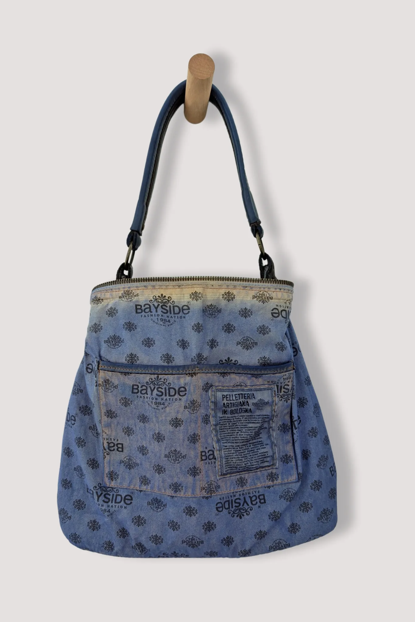 Bayside84 Multipocket Shoulder Bag - Antique Blue - Canada
