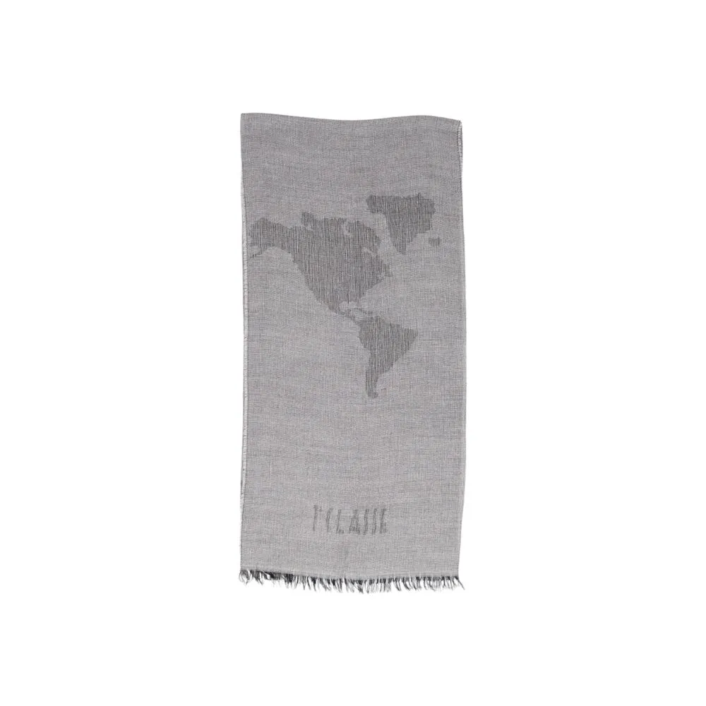 Beige Polyacrylic Scarf