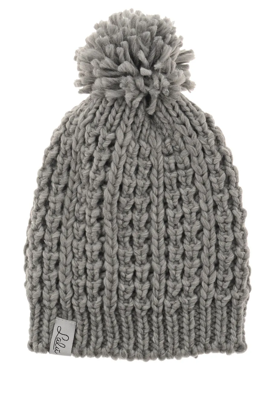 BERN Grey Wool Beanie