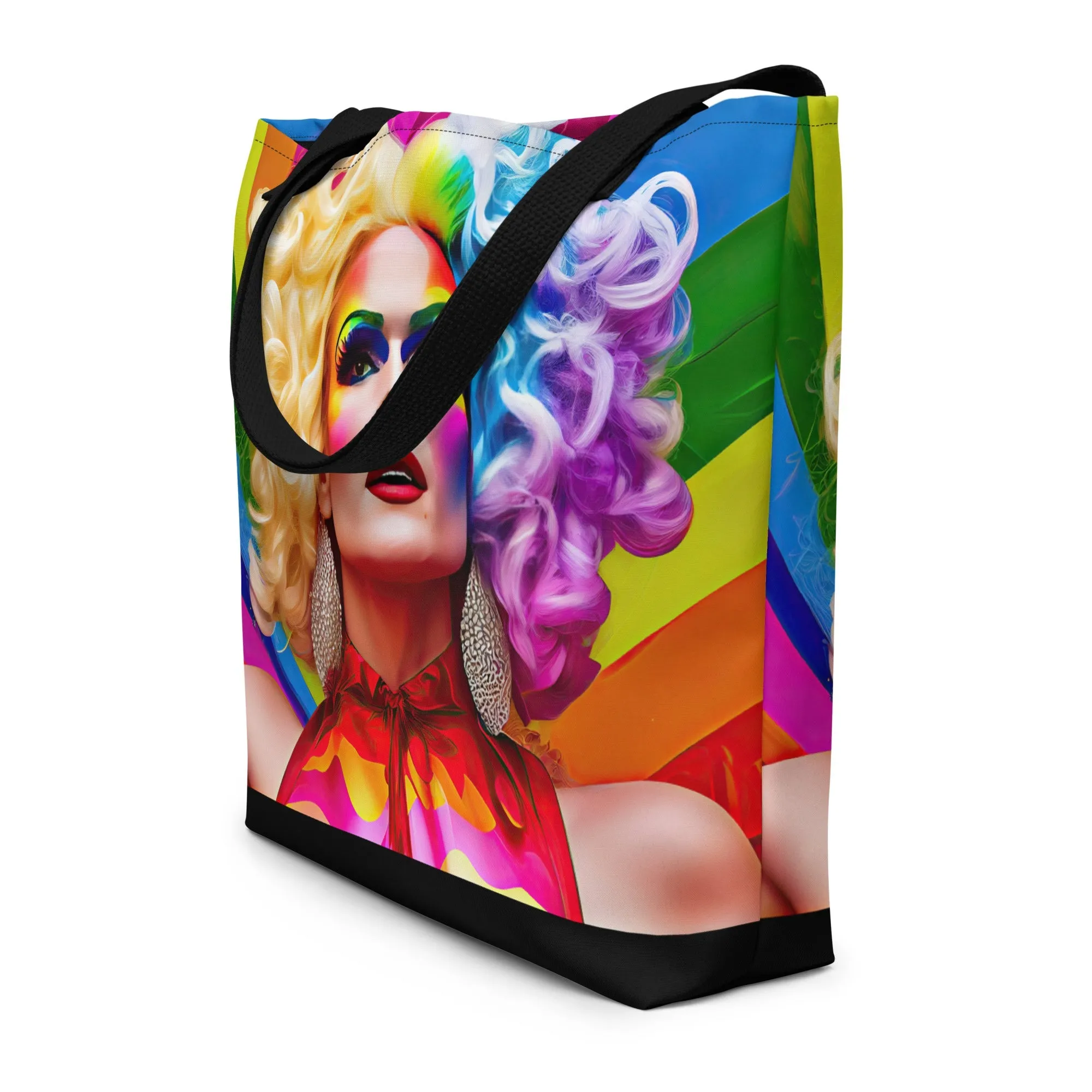 Bold and the Beautiful Large Tote Drag Bag