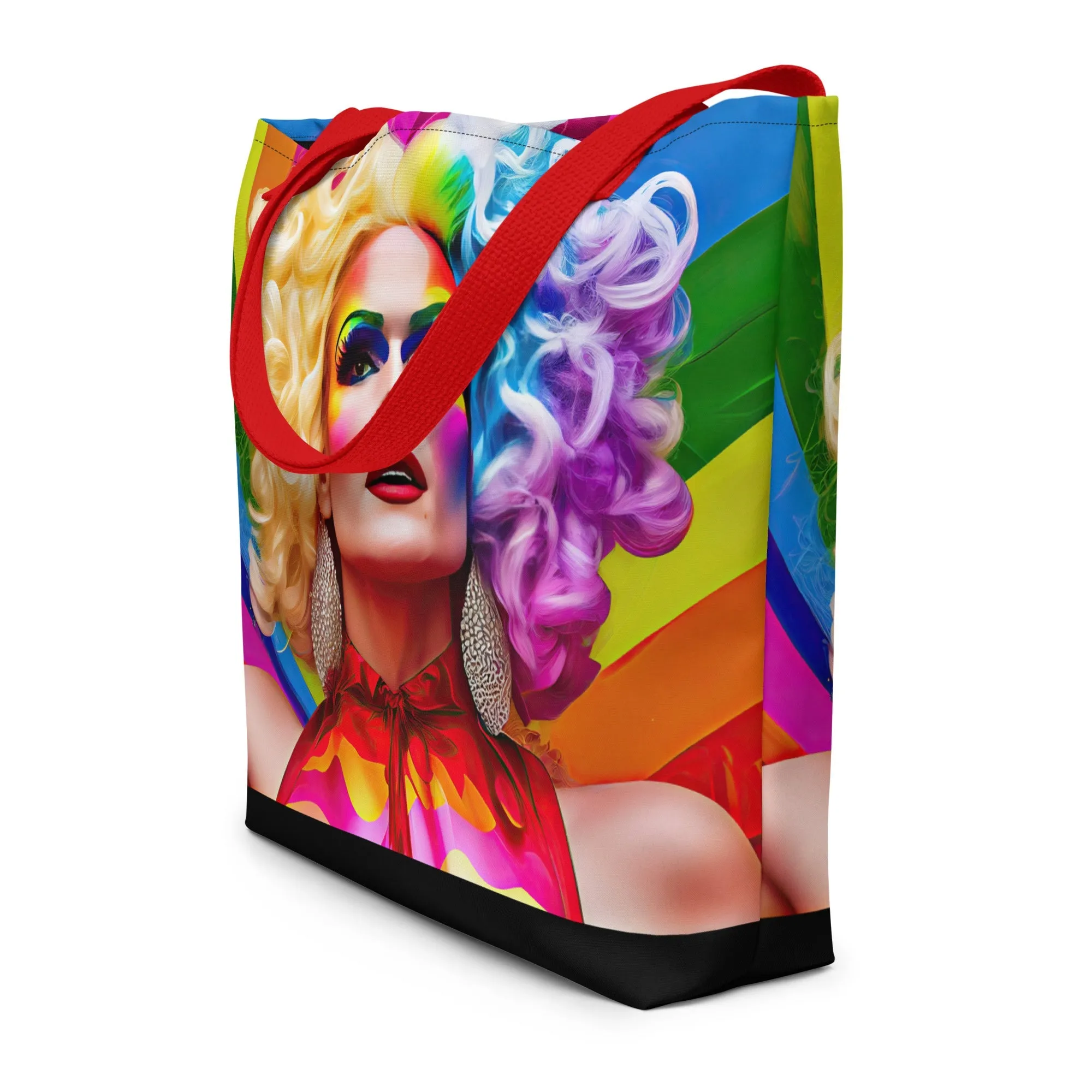 Bold and the Beautiful Large Tote Drag Bag