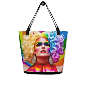 Bold and the Beautiful Large Tote Drag Bag