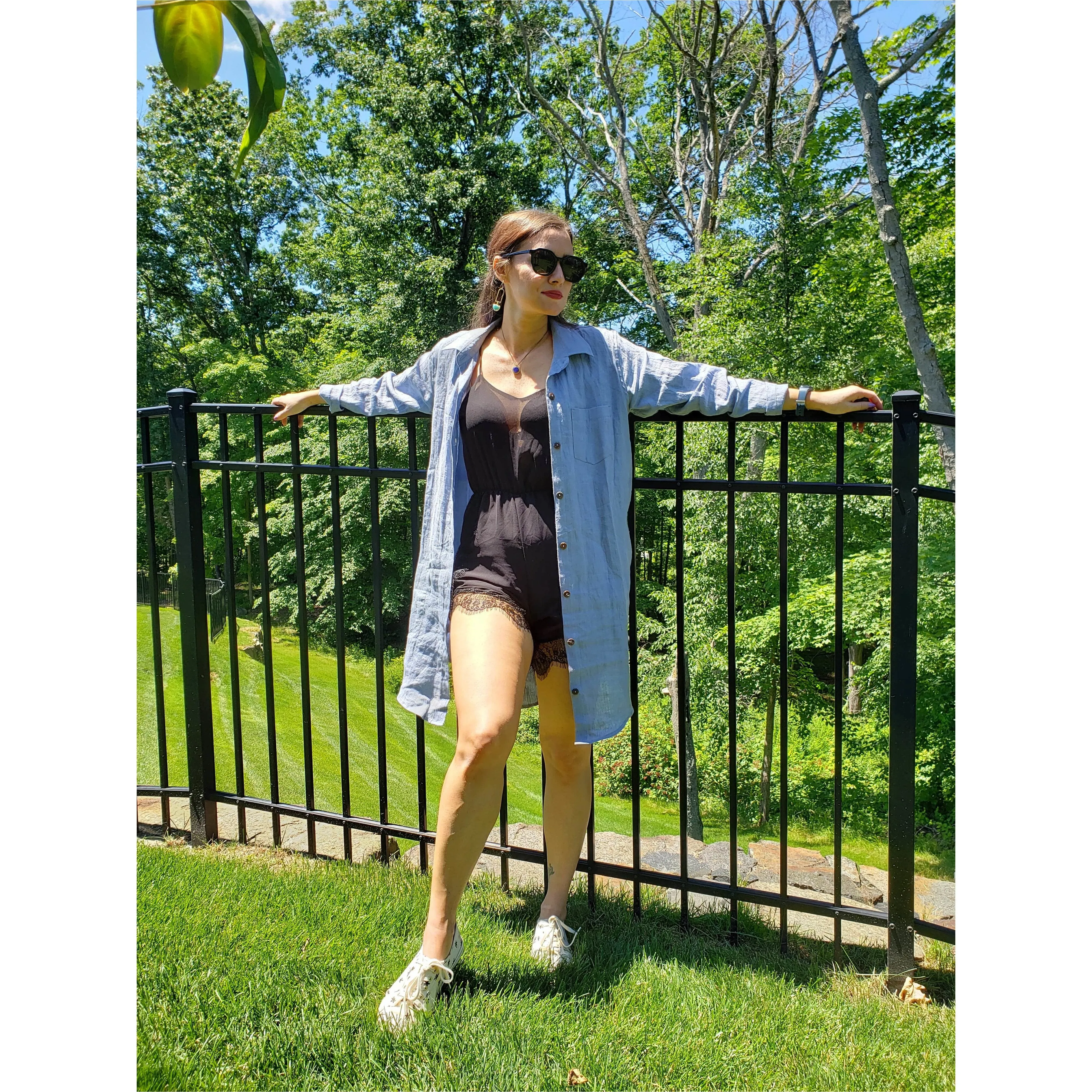 Bowery Linen Tunic Dress