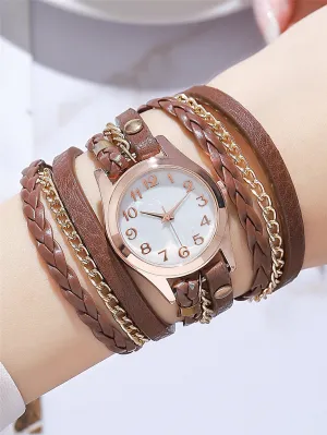 Braided Wrap Watch